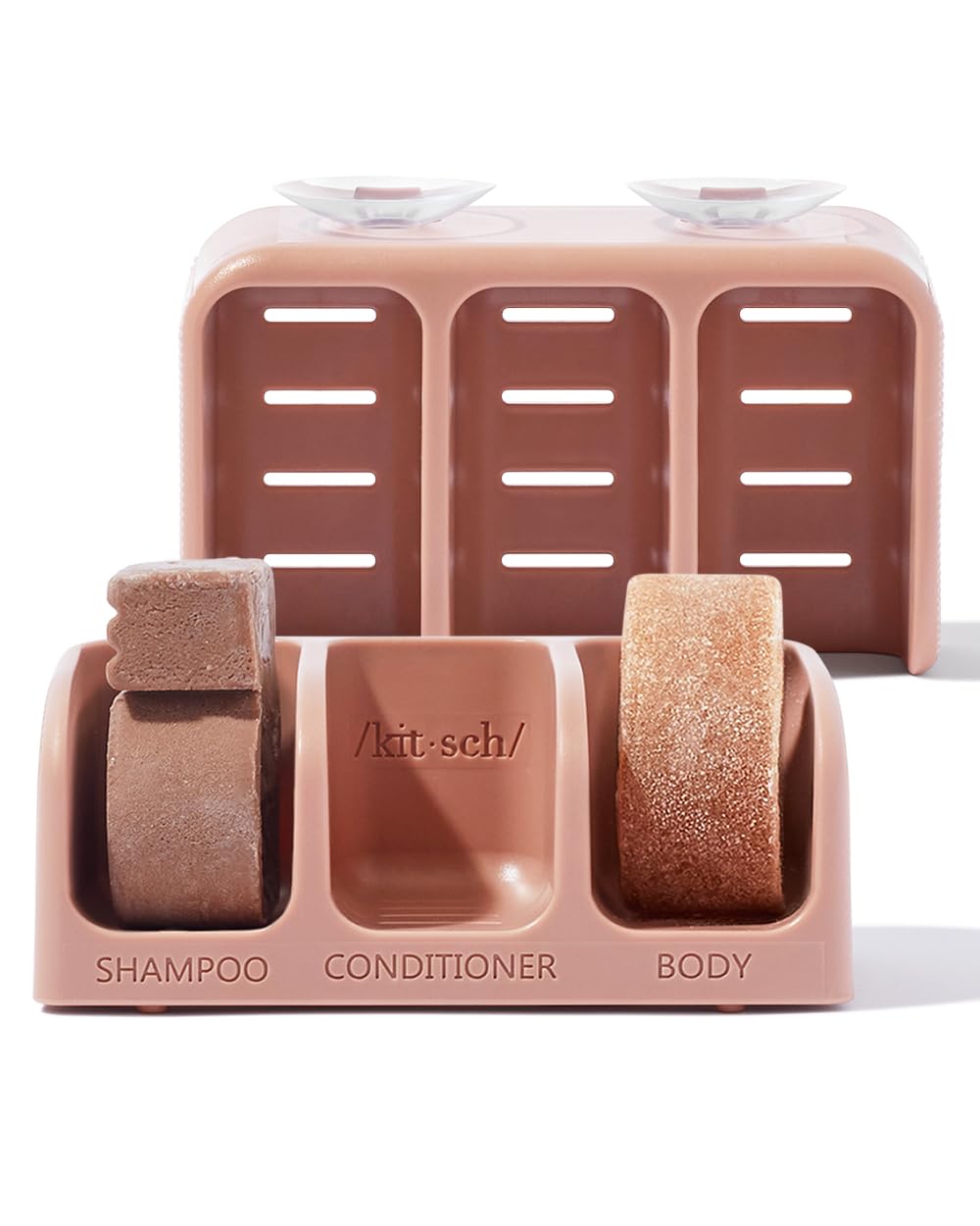 Jabonera para Shampoo, Acondicionador y Jabón Sólido - Imagen 2