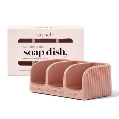 Jabonera para Shampoo, Acondicionador y Jabón Sólido